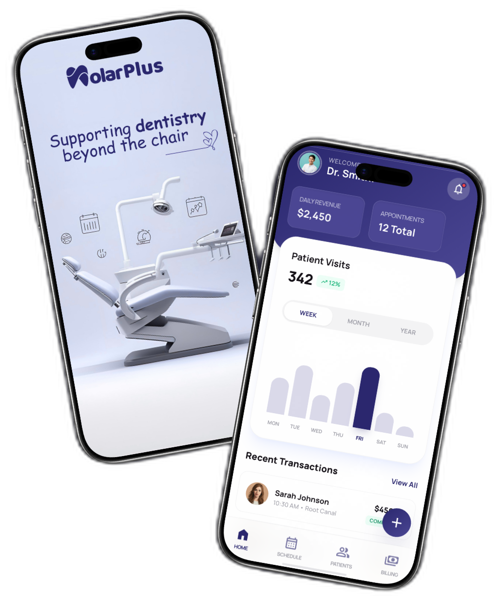 MolarPlus Mobile App — Dental Clinic Management on Android